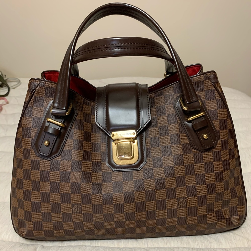 Louis Vuitton Damier Ebene Griet Satchel